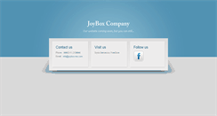 Desktop Screenshot of joybox-me.com